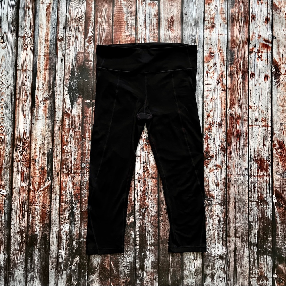 Gap Fit Athletics Cropped Black Activewear Leggings